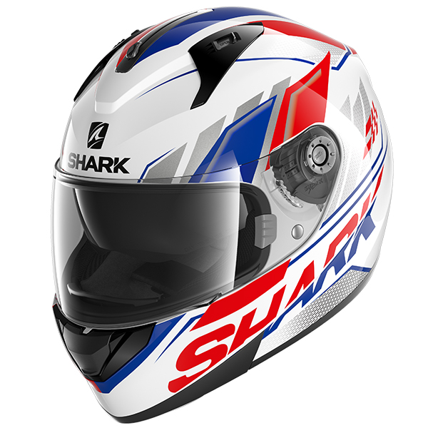 Shark Helmets Shark Ridill 1.2 Phaz White Blue Red